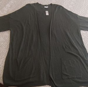 Old Navy Open Front Boyfriend Cardigan